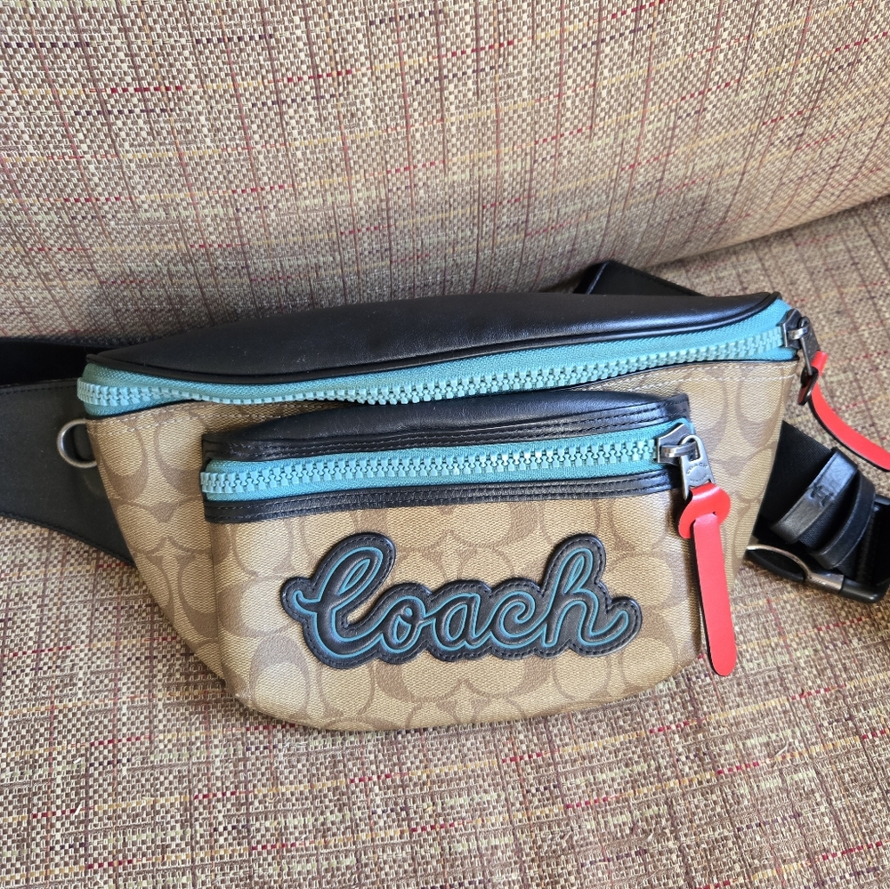 COACH Waist bag    BRW Total pattern F72931 Coach Women's bag